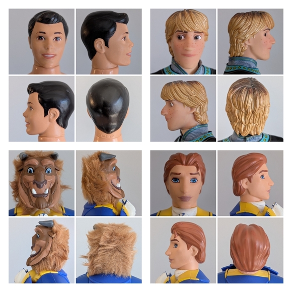 Disney Dolls & Figures / Cake Toppers Bundle Lot - Picture 8 of 16